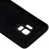 Liquid Silikoncase Schwarz für das Samsung Galaxy S9