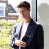 Echtleder Klapphülle Schwarz für das Samsung Galaxy S10