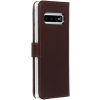 Echtleder Klapphülle Braun für das Samsung Galaxy S10