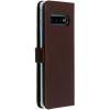 Echtleder Klapphülle für das Samsung Galaxy S10 Plus - Braun