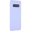Liquid Silicone Backcover Samsung Galaxy S10 Plus - Paars - Paars / Purple
