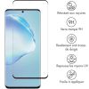 Premium Screen Protector aus gehärtetem Glas für das Samsung Galaxy S20 - Schwarz