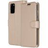 Wallet TPU Klapphülle Gold für das Samsung Galaxy S20 Plus