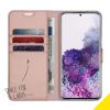 Wallet TPU Klapphülle Roségold für das Samsung Galaxy S20 Plus