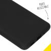 Accezz Liquid Silicone Backcover Samsung Galaxy S20 Plus - Zwart / Schwarz / Black