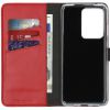 Echtleder Klapphülle für das Samsung Galaxy S20 Ultra - Rot