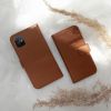 Echt Lederen Booktype Samsung Galaxy S20 Ultra - Lichtbruin - Lichtbruin / Light Brown