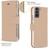 Samsung Galaxy S21 FE Hülle Wallet TPU Klapphülle  - Gold