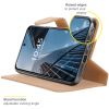 Samsung Galaxy S21 FE Hülle Wallet TPU Klapphülle  - Gold