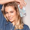 Selencia Maya Fashion Backcover Samsung Galaxy S21 FE - Marble Blue