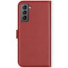 Echtleder Klapphülle für das Samsung Galaxy S21 - Rot