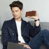 Echtleder Klapphülle für das Samsung Galaxy S21 - Hellbraun