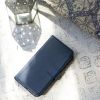 Echtleder Klapphülle für das Samsung Galaxy S21 - Blau