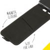 Accezz Flipcase Samsung Galaxy S21 - Zwart / Schwarz / Black