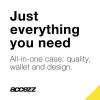 Wallet TPU Klapphülle für das Samsung Galaxy S21 - Roségold