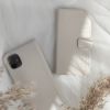 Echtleder Klapphülle für das Samsung Galaxy S21 Plus - Hellgrau