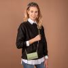 Selencia Tierra Uitneembare Slang Clutch Galaxy S21 Plus - Groen / Grün  / Green