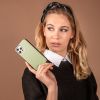 Selencia Tierra Uitneembare Slang Clutch Galaxy S21 Plus - Groen / Grün  / Green