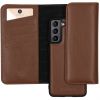 Selencia Uitneembare Vegan Lederen Clutch Galaxy S21 Plus - Bruin / Braun  / Brown