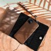 Selencia Uitneembare Vegan Lederen Clutch Galaxy S21 Plus - Bruin / Braun  / Brown