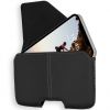 Accezz Real Leather Belt Case - Maat L - Zwart / Schwarz / Black