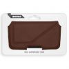 Accezz Real Leather Belt Case - Maat L - Bruin / Braun  / Brown