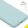Liquid Silikoncase für das iPhone Xs / X - Hellblau