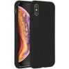 Liquid Silikoncase Schwarz für das iPhone Xs / X