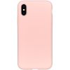 Liquid Silikoncase Rosa für das iPhone Xs / X