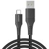 USB-C- auf USB-Kabel - 2 m - Schwarz