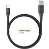USB-C- auf USB-Kabel - 2 m - Schwarz