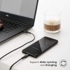 USB-C- auf USB-Kabel - 2 m - Schwarz