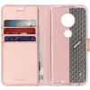 Wallet TPU Klapphülle Roségold für das Motorola Moto G7 / G7 Plus