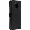 Echtleder Klapphülle für das Motorola Moto G6 Plus - Schwarz