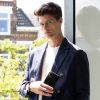 Echtleder Klapphülle für das Motorola Moto G6 Plus - Schwarz
