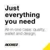 Accezz Wallet Softcase Bookcase Samsung Galaxy Note 10 Plus - Zwart / Schwarz / Black