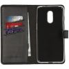 Echt Lederen Booktype OnePlus 7 - Zwart - Zwart / Black