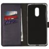 Echt Lederen Booktype OnePlus 7 - Donkerblauw - Donkerblauw / Dark Blue