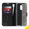 Wallet Softcase Booktype OnePlus 7 - Zwart - Zwart / Black