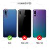Transparentes TPU Clear Cover für das Huawei P20