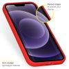 Liquid Silikoncase für das iPhone 13 - Rot
