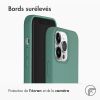 Selencia Maya Fashion Backcover iPhone 13 - Marble Black