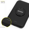Accezz MagSafe Powerbank - 5000 mAh - Draadloze powerbank met ringhouder - Zwart