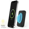 Accezz MagSafe Powerbank - 5000 mAh - Draadloze powerbank met ringhouder - Zwart