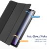 Accezz Smart Silicone Bookcase Samsung Galaxy Tab A7 - Zwart / Schwarz / Black