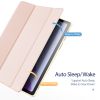 Smart Silicone Klapphülle für das Samsung Galaxy Tab A7 - Roségold
