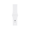 Refurbished Apple Watch Serie 3 | 38mm | Aluminium Silber | Weißes Sportarmband | GPS | WiFi + 4G