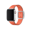 Apple Watch 38/40 mm Uhrenarmband Lederschlaufe Orange