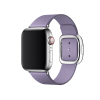 Apple Watch 38/40 mm Uhrenarmband Lederschlaufe Lila