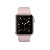 Refurbished Apple Watch Serie 2 | 38mm | Aluminium Roségold | Rosa Sportarmband | GPS | WiFi